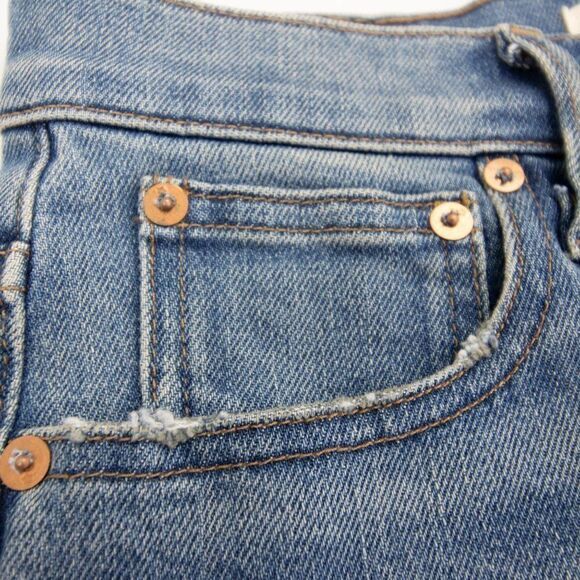 Madewell‎ made in USA Rivet & Thread Cali Demi-Boot Jeans in Shetland Wash - Picture 5 of 16